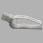 Assistive drawing aid for finger amputations and limited grip