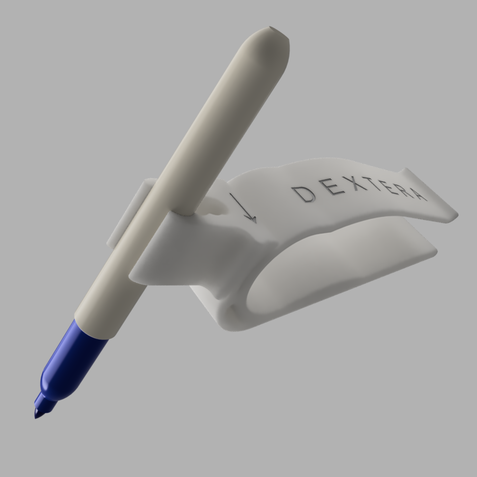 Wearable pencil holder for people with cerebral palsy